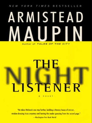 cover image of The Night Listener
